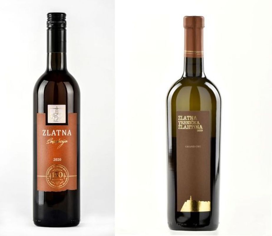 Zlatna Grand Cru i Selekcija Desertno vino PZ Vrbnik